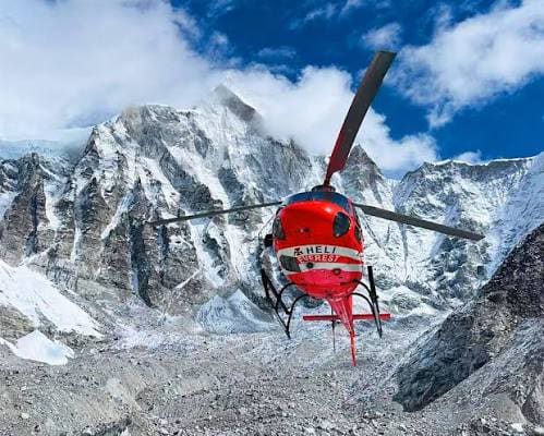 Mt. Everest Mountain Heli Flight