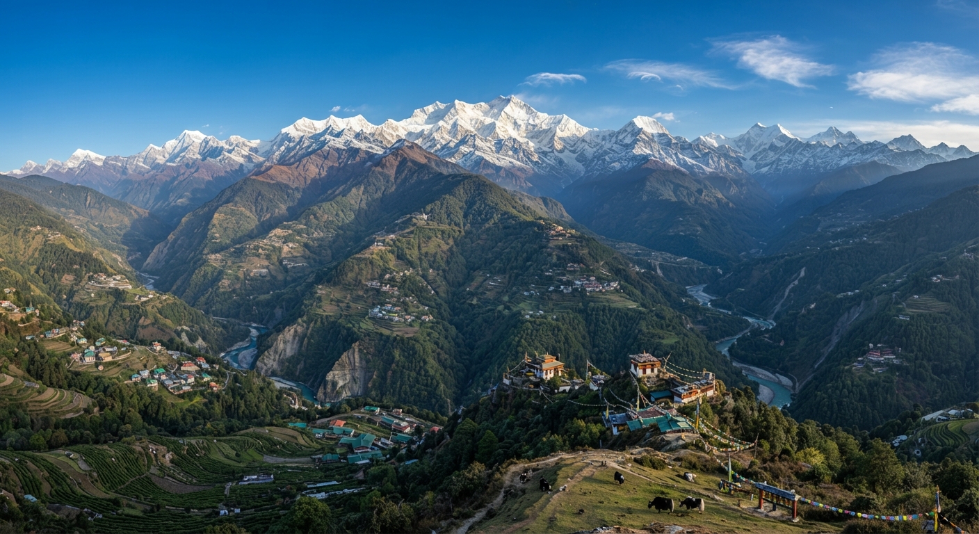 Sikkim Himalaya landscape