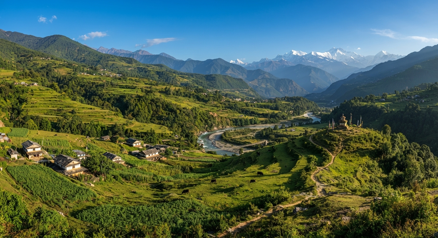 Jiri landscape