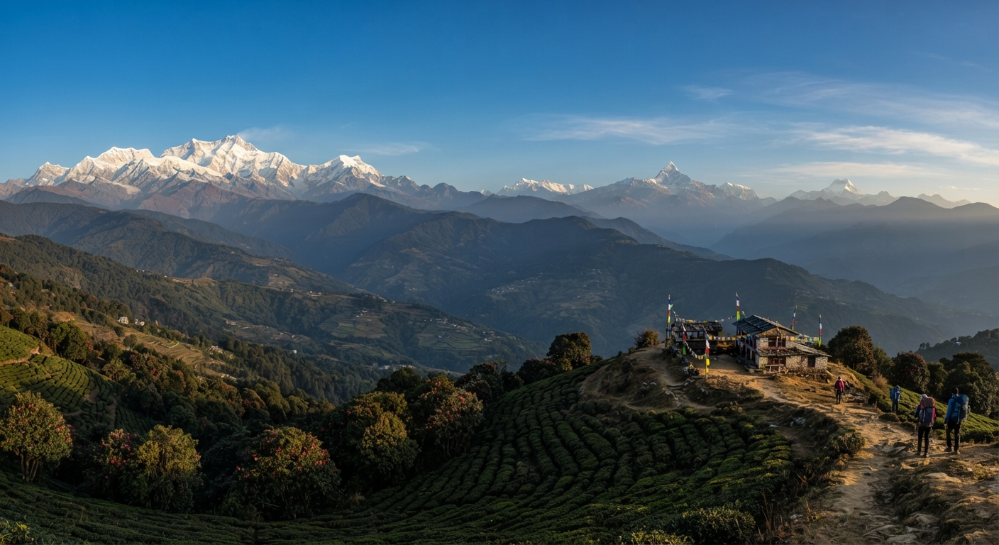 Sandakpur (Ilam) landscape