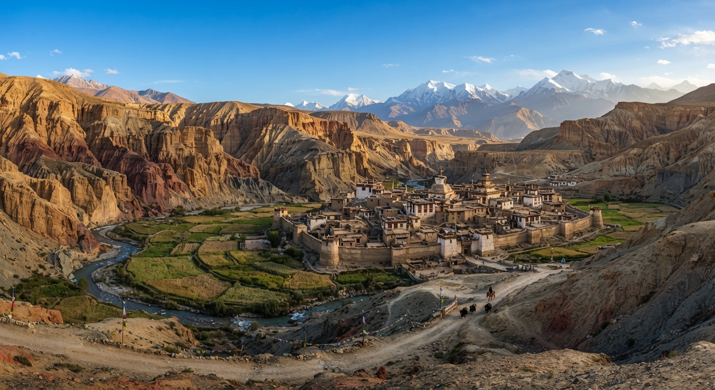 Mustang Region landscape
