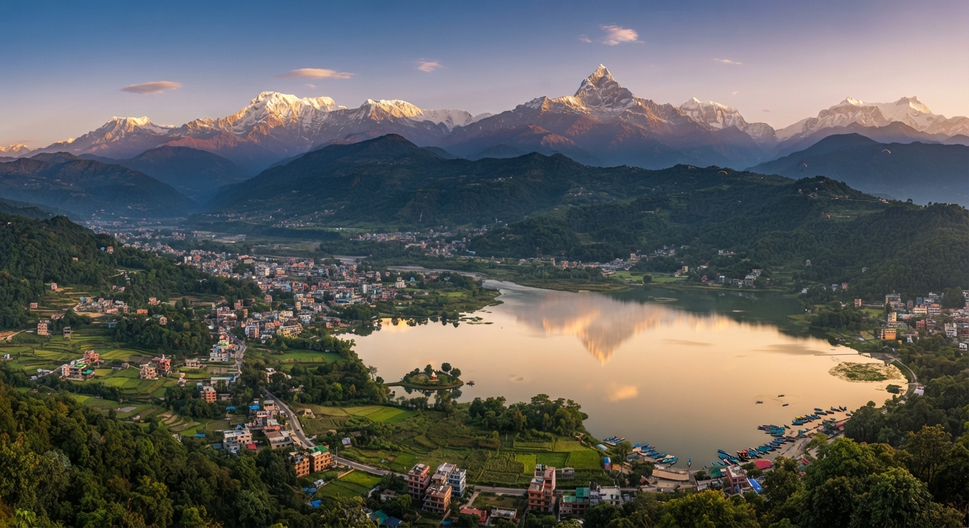 Pokhara Valley landscape