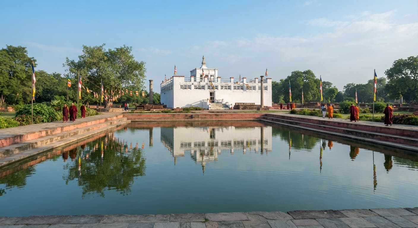Lumbini Sacred Region landscape
