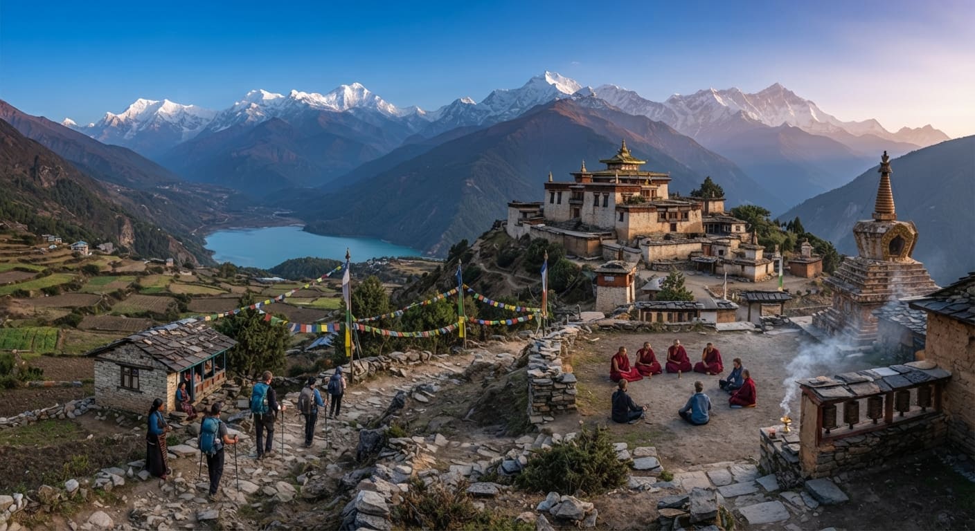 Spiritual & Himalayan Meditation Journey cover photo