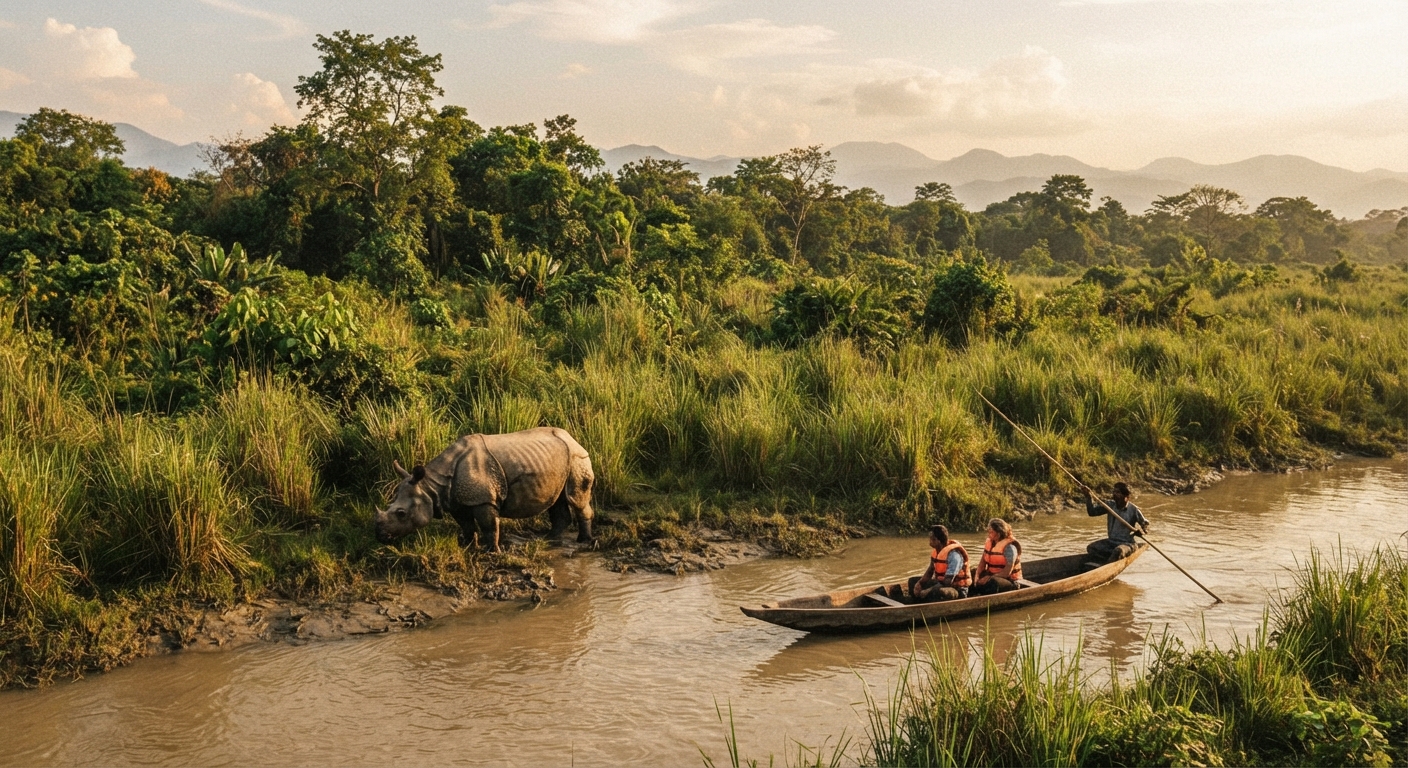 Chitwan National Park landscape